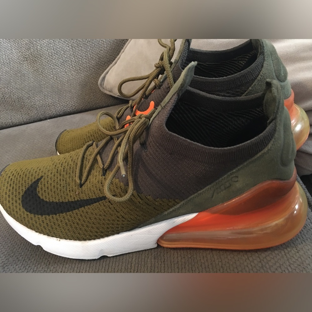 Air Max 270 Flyknit 'Olive Flak